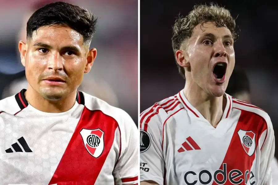 DUPLA DE ATAQUE. Salas y Colidio sería la dupla de ataque frente a Argentinos Juniors. Fuente: Gustavo Yarroch.