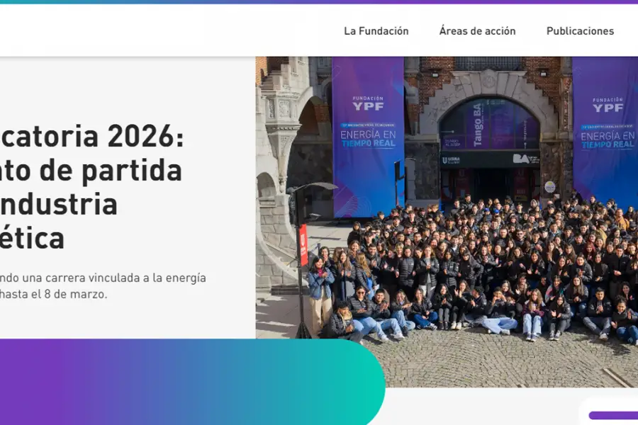 BECAS. Fundación YPF combina apoyo económico, mentorías y formación profesional para estudiantes de carreras estratégicas.