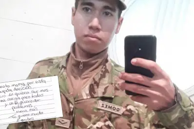 “No quiero ser una carga”: la carta final del soldado extorsionado que se suicidó en Olivos