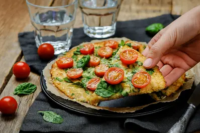 Receta exprés: prepizzas sin harina, sin horno y listas en 10 minutos