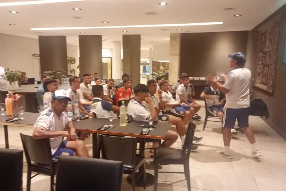 Una charla técnica antes de la gran final