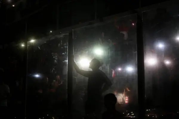 EN VIVO: San Martín - Patronato, detenido por un corte de luz en La Ciudadela