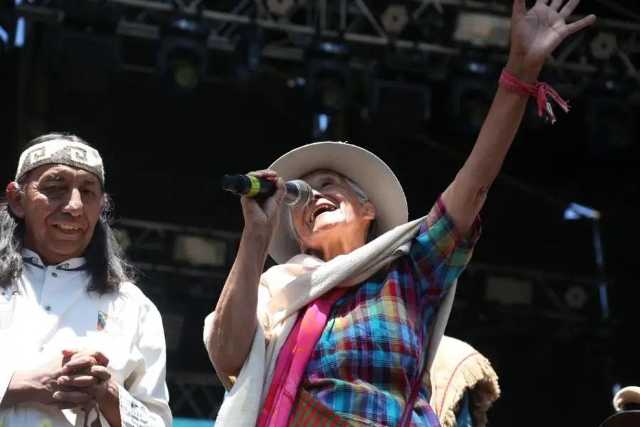 ALEGRÍA.  La Pachamama simboliza  fertilidad, protección y abundancia