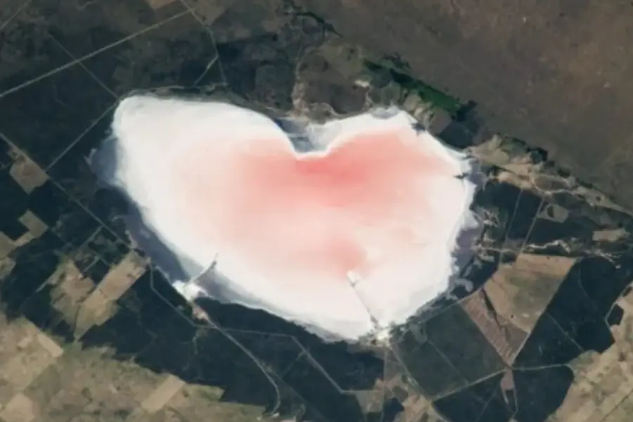 El fenómeno geológico en forma de corazón que captó la NASA en Argentina: ¿por qué y qué significa?