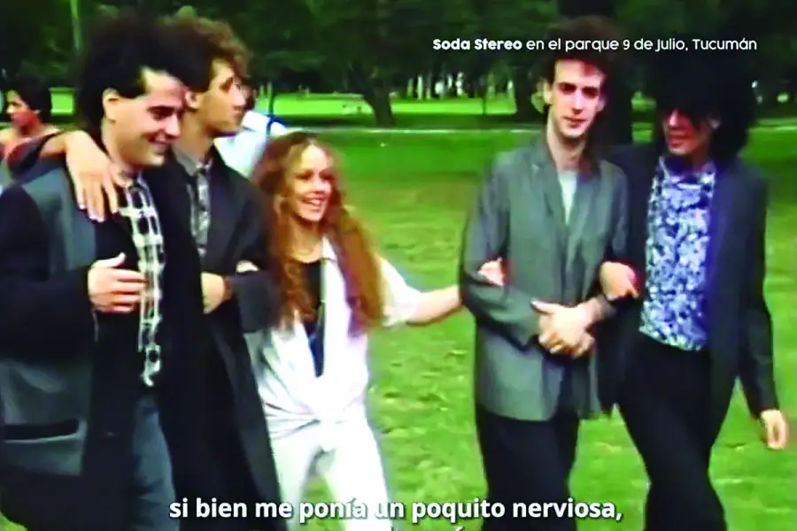 Recuerdos fotográficos: 1986. Soda Stereo: fiesta, paseo con Florencia Flor y “picadito”