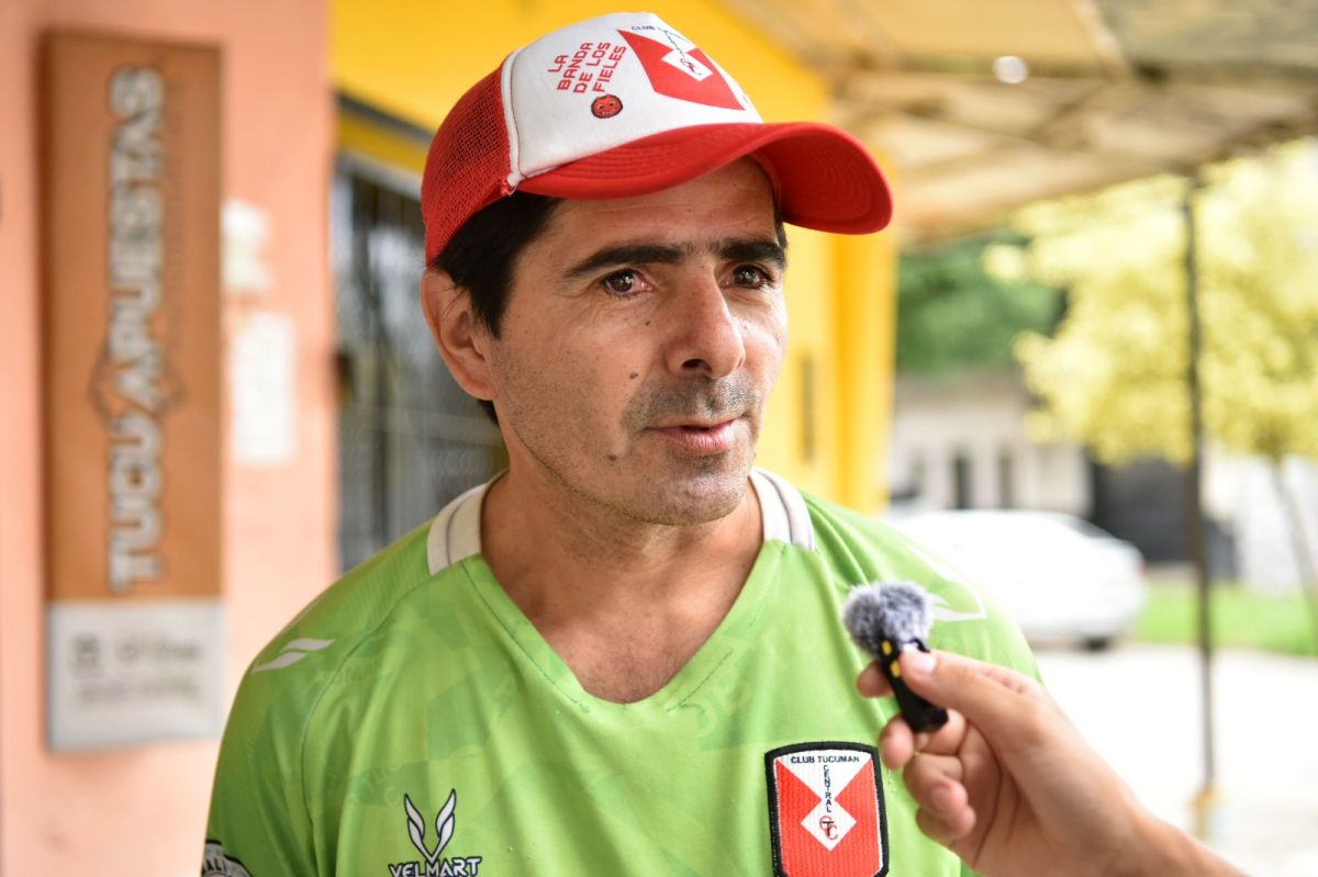 DESCANSAR Y SEGUIR. Rubén Cabocota cortó a las 4 de la madrugada, pero unas horas después regresó para seguir con el festejo.