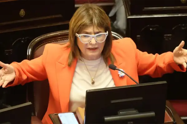 Patricia Bullrich cuestionó el paro del fútbol por la causa AFA y lo calificó de ridículo