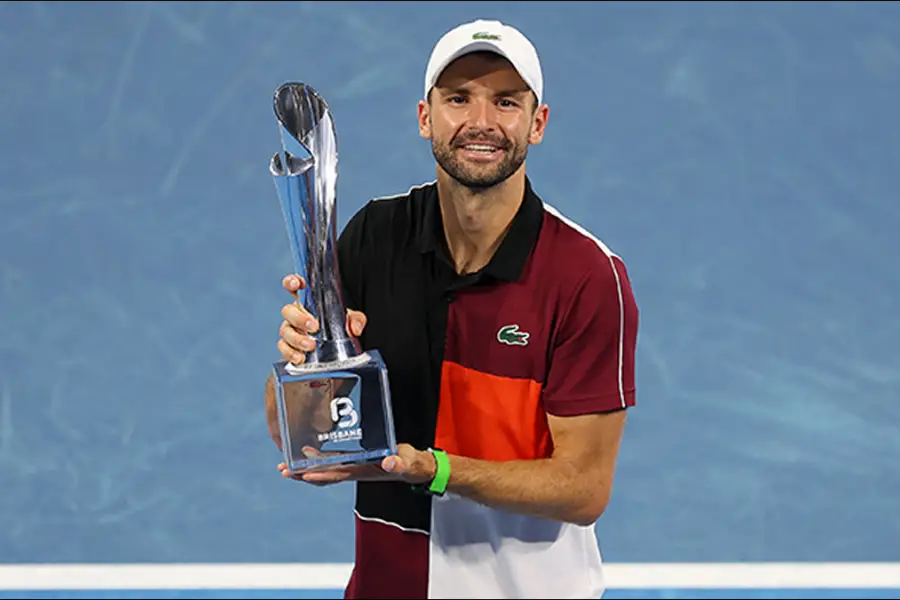 TEMPORADA. Dimitrov busca recuperar regularidad tras un inicio díficil y apuesta a un nuevo equipo de trabajo para relanzar su año.