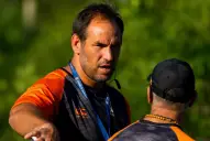 Tarucas ajustó detalles y recibió la visita de Leo Gravano antes del debut ante Selknam