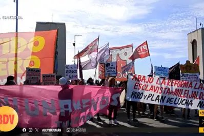 Paro nacional: organizaciones de izquierda cortan parcialmente el puente Lucas Córdoba