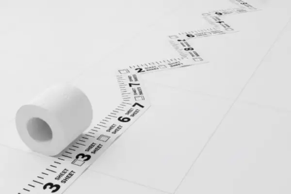 El papel higiénico ya no sirve solo para higienizarse y hacer milanesas