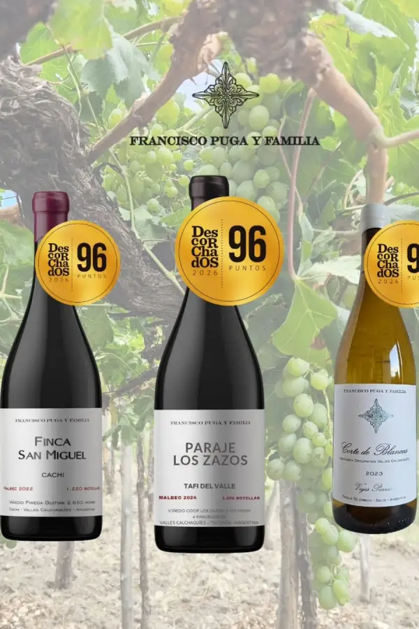 LO QUE VIENE. Paraje Los Zazos, la botella del medio, saldrá a la venta en 2027. 