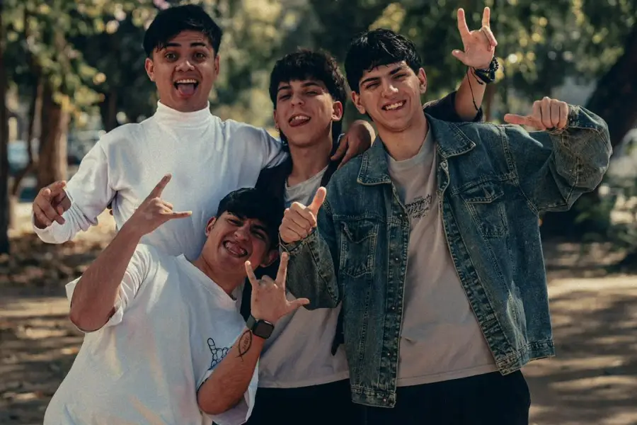 LA BANDA. Cuatro amigos: Juan, Lucas, Camilo y Mateo; un proyecto y una ciudad que empieza a quedar chica. / CORTESÍA KID'S