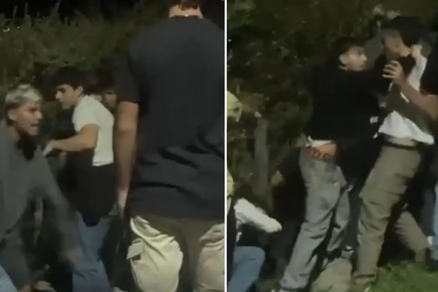 RECLAMOS. Los visitantes se quejan del comportamiento de los grupos de jóvenes que visitan Tafí del Valle.