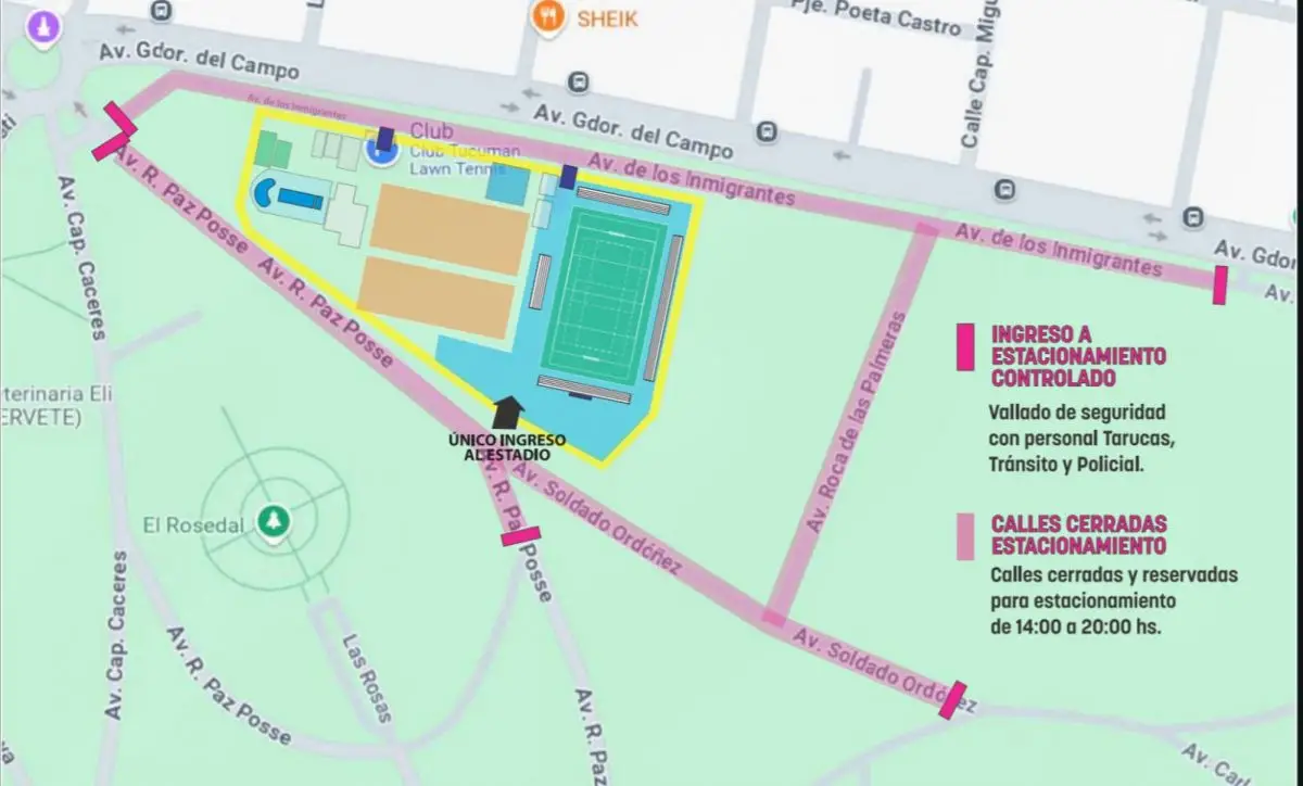 El uso del estacionamiento tendrá un fin benéfico