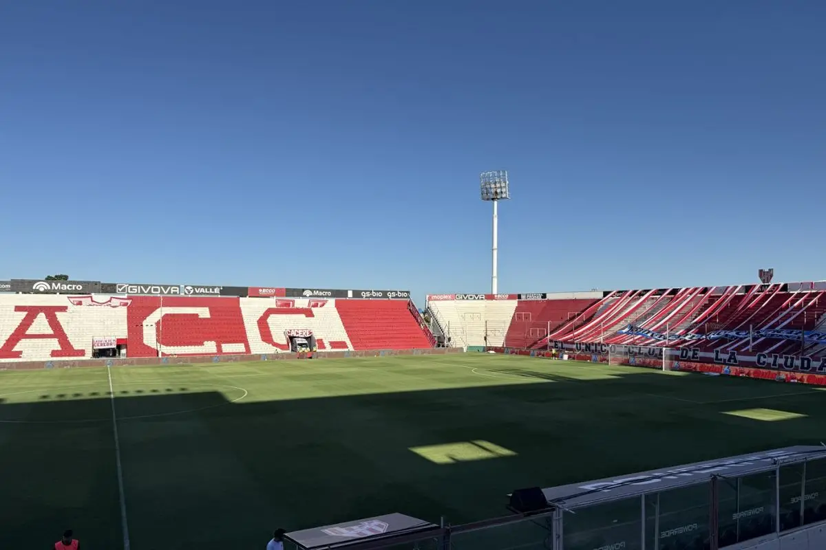 Así está el estadio Presidente Perón