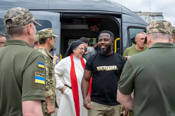 Misión de tucumanos en Ucrania: “Seguimos hasta que llegue la victoria, y la victoria será la paz”