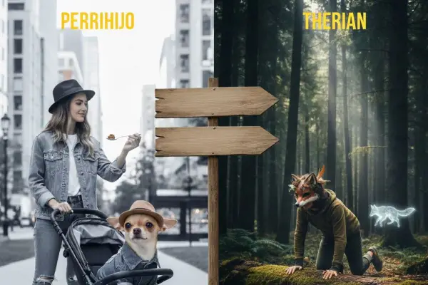 ¿Cuál es el vínculo entre los therians y  los perrhijos? Los fenómenos que inquietan a la sociedad