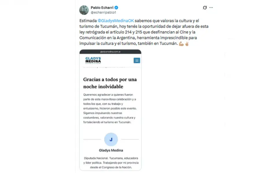 Reforma laboral: qué le pidió Echarri los tucumanos Noguera y Medina horas antes de la votación