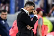 Marcelo Gallardo, desbordado por la crisis futbolística de River: gestos de frustración y silencio tras la derrota ante Vélez