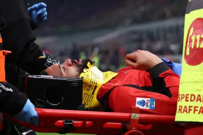 Drama en el San Siro: Loftus-Cheek terminó hospitalizado tras un choque que paralizó el Milan-Parma