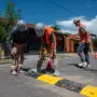San Miguel de Tucumán: instalan reductores de velocidad en la ciudad para incrementar la seguridad vial y prevenir siniestros viales