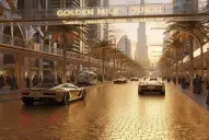 Así será la calle de oro que Dubái construirá para convertirse en capital mundial de la joyería