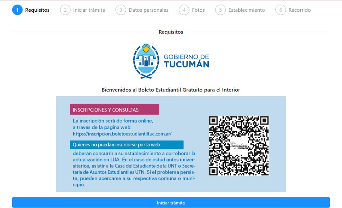 PASO A PASO. El sistema ya recibe solicitudes para el nuevo ciclo lectivo. / BEI