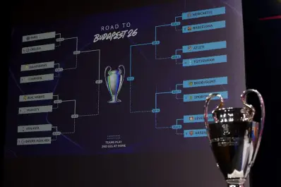 Se sortearon los octavos de final de la Champions League: así quedaron definidos todos los cruces