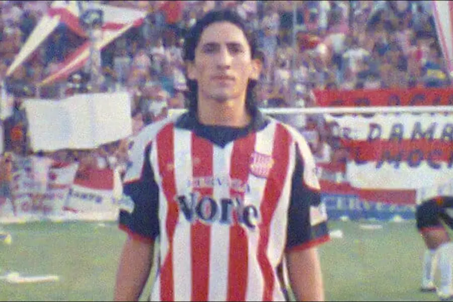 PRIMERA EXPERIENCIA. Con la camiseta de San Martín, Arrieta transitó sus primeros pasos en el Nacional B