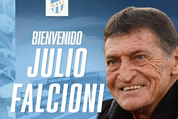 ¡Bienvenido al Decano, Julio!: Atlético Tucumán oficializó a César Falcioni como su nuevo técnico