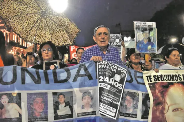 La foto de la semana: la lucha interminable de Alberto Lebbos