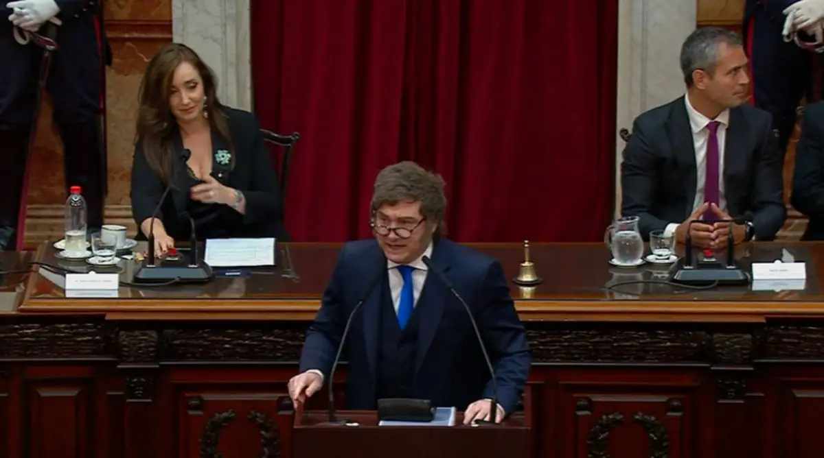 Milei prometió reformas mensuales, habló de privatizaciones y anticipó baja de retenciones