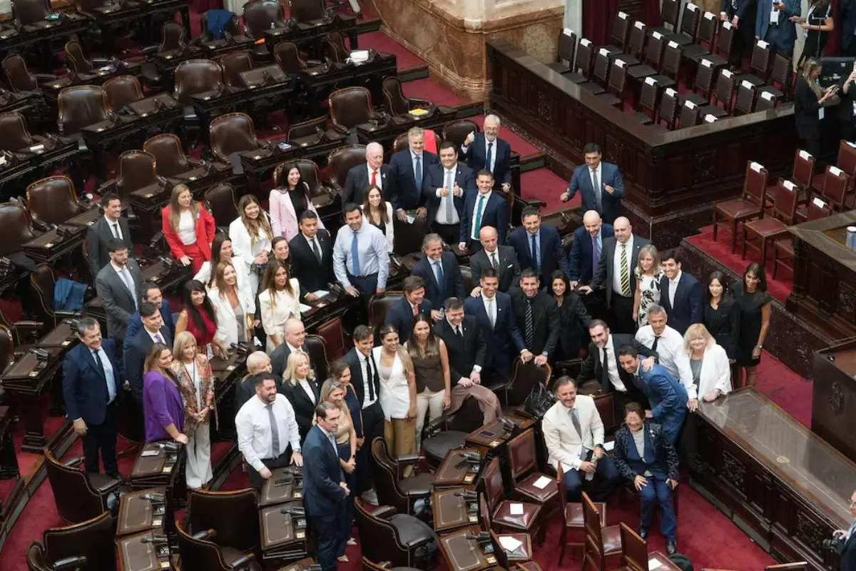 Diputados y senadores libertarios en el Congreso
