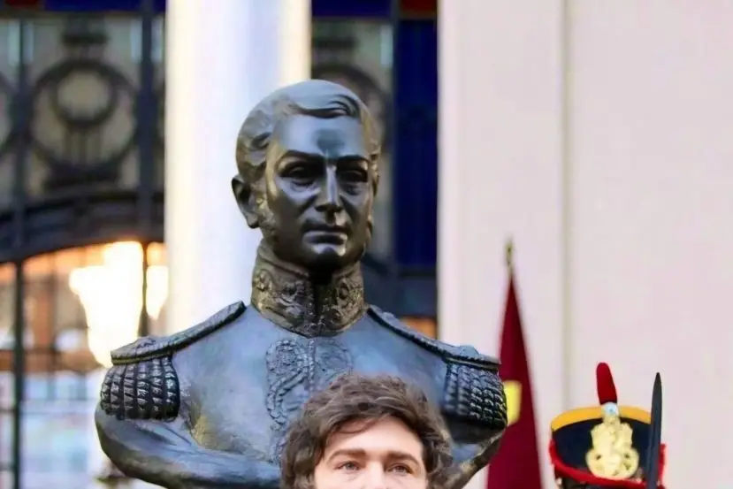 Milei publicó un mensaje en la previa: “La moral como política de Estado”