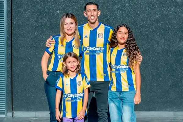 A los bocones les respondo: la esposa de Di María incendió las redes tras el triunfo de Rosario Central