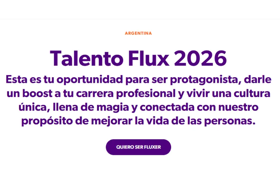 CONVOCATORIA. Naranja X lanzó la quinta edición de su programa Talento Flux.