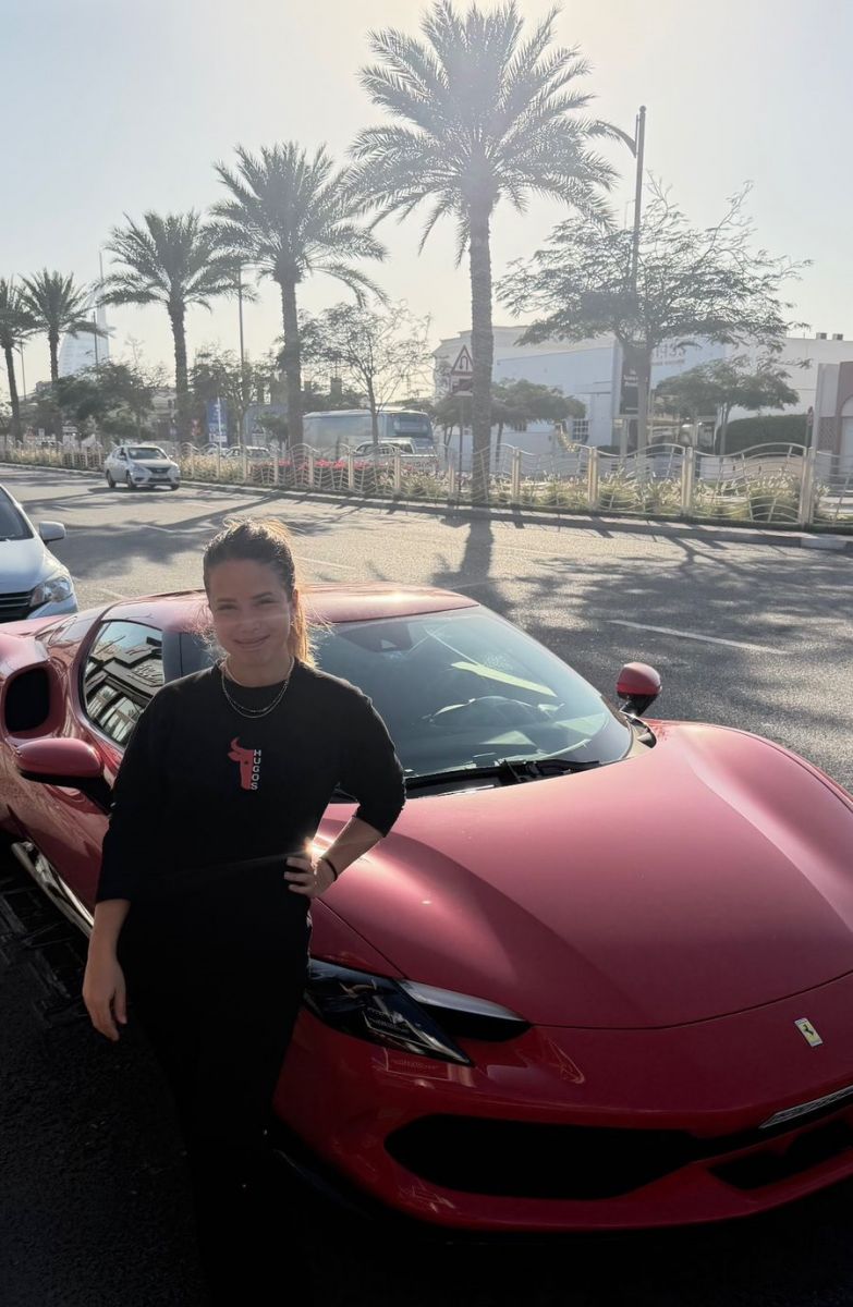 EN DUBÁI. Bárbara trabaja en la ciudad de los Emiratos Árabes Unidos.