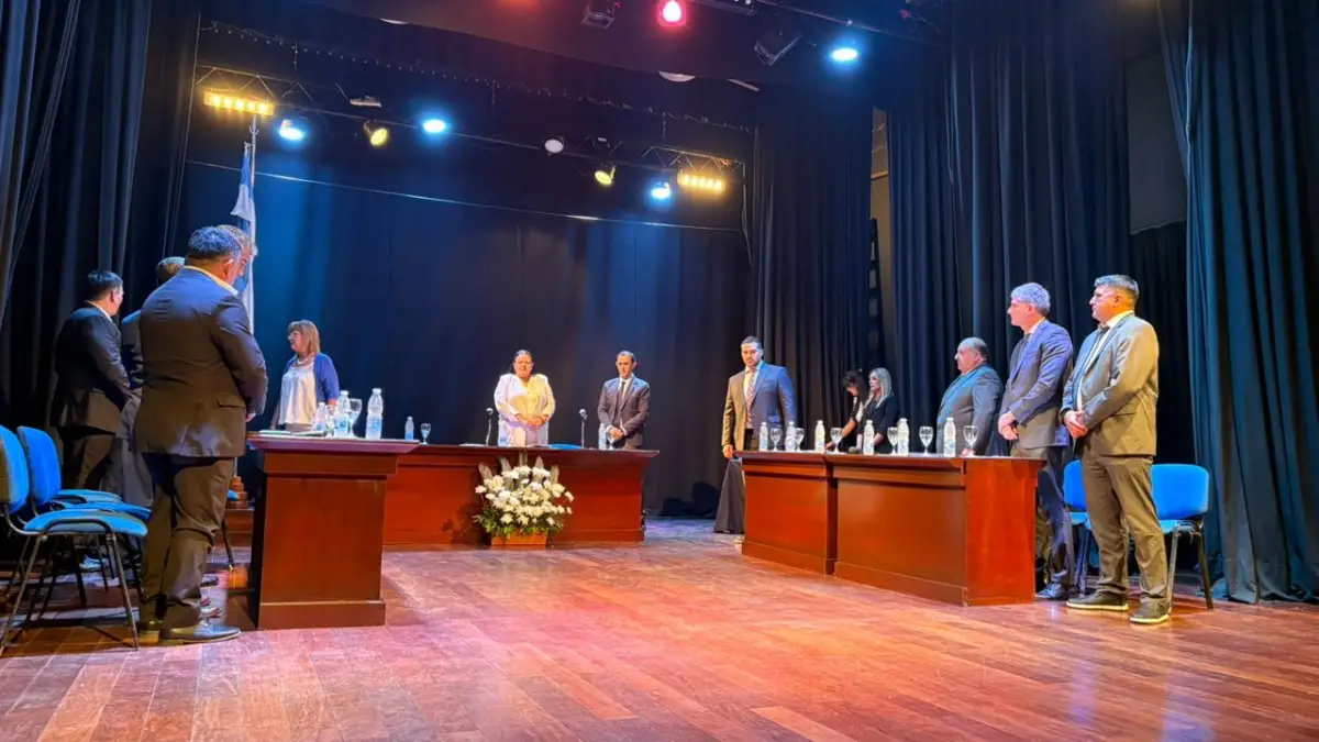 EN CONCEPCIÓN. La apertura de sesiones ordinarias del Concejo se llevó adelante sin el intendente.