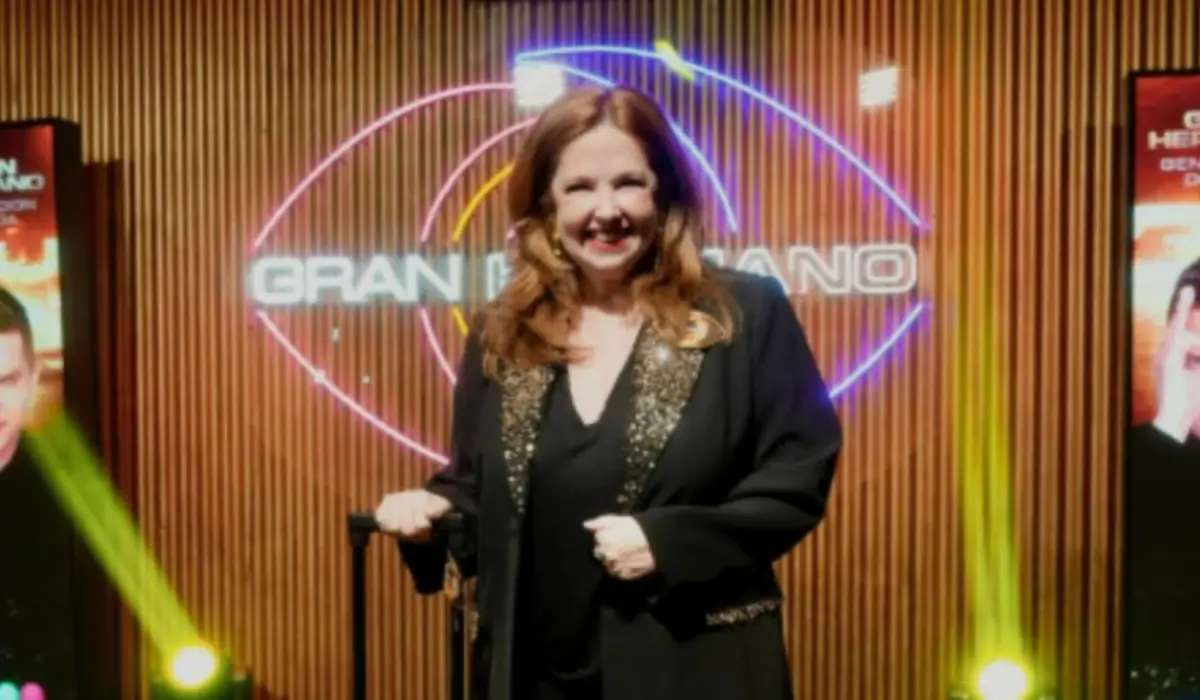 GRAN HERMANO. Andrea del Boca fue la primera participante en ingresar a la casa esta temporada.