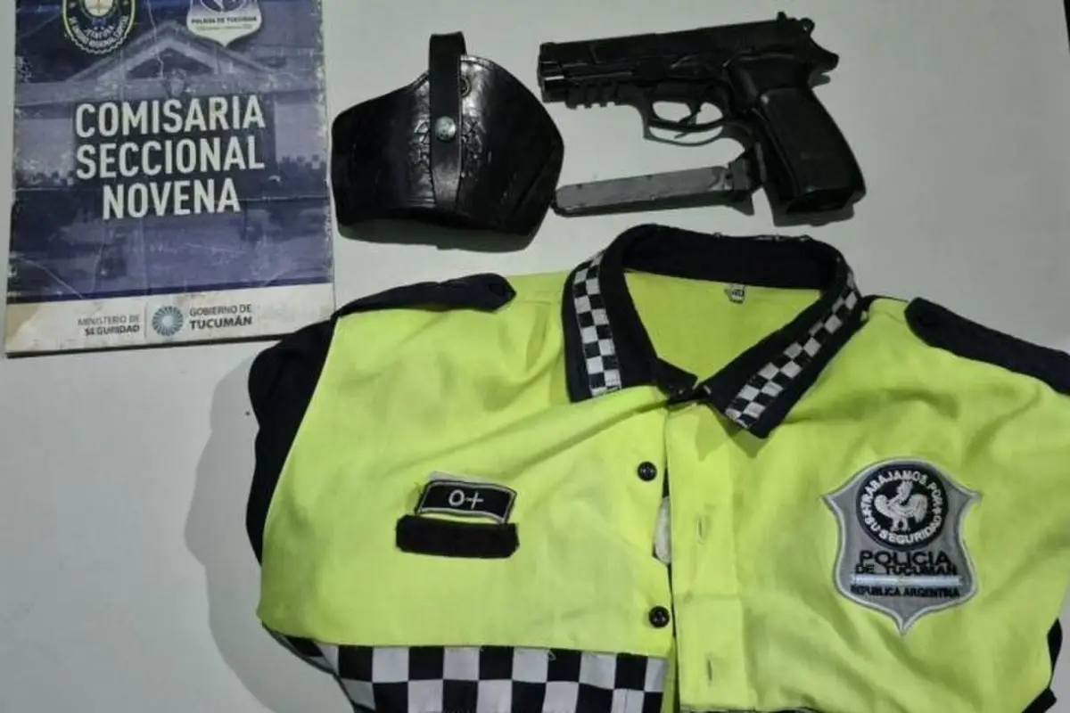 Fue aprehendido por fingir ser policía