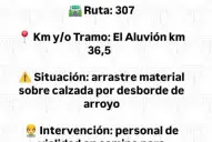 ¡Precaución! La lluvia provocó anegamientos en el camino a los Valles y en varias rutas de Tucumán