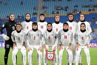 En repudio al régimen, la selección femenina de Irán no cantó el himno en la Copa de Asia