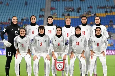 En repudio al régimen, la selección femenina de Irán no cantó el himno en la Copa de Asia
