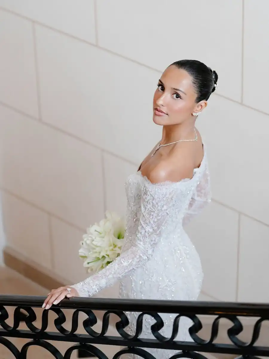 El álbum de fotos y los detalles del casamiento del piloto de F-1 Charles Leclerc y Alexandra Saint Mleux