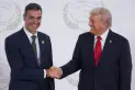 Pedro Sánchez resucitó el No a la guerra frente a Donald Trump y se plantó como el muro europeo