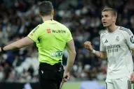 Se conoció qué le dijo Mastantuono al árbitro antes de ser expulsado en el duelo entre Real Madrid y Getafe