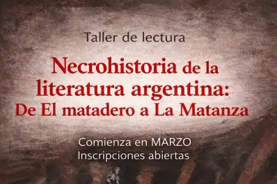 Agustín Conde De Boeck brindará un taller para repensar la literatura argentina