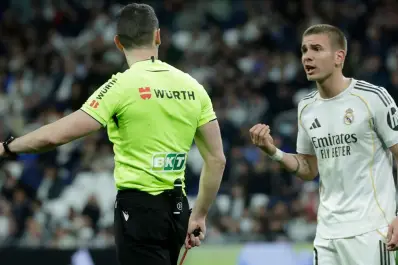 Se conoció qué le dijo Mastantuono al árbitro antes de ser expulsado en el duelo entre Real Madrid y Getafe