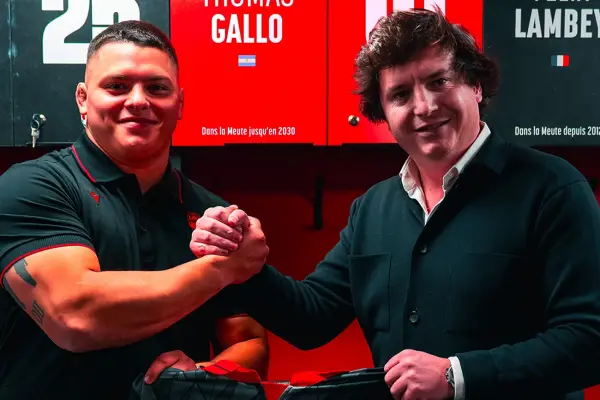 El tucumano Thomas Gallo seguirá su carrera en el Lyon del Top 14 de Francia